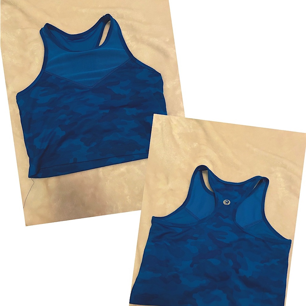 Size small cropped workout top